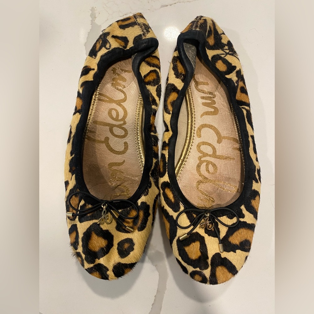 Leopard Sam Edelman Felicia Ballerina Flats